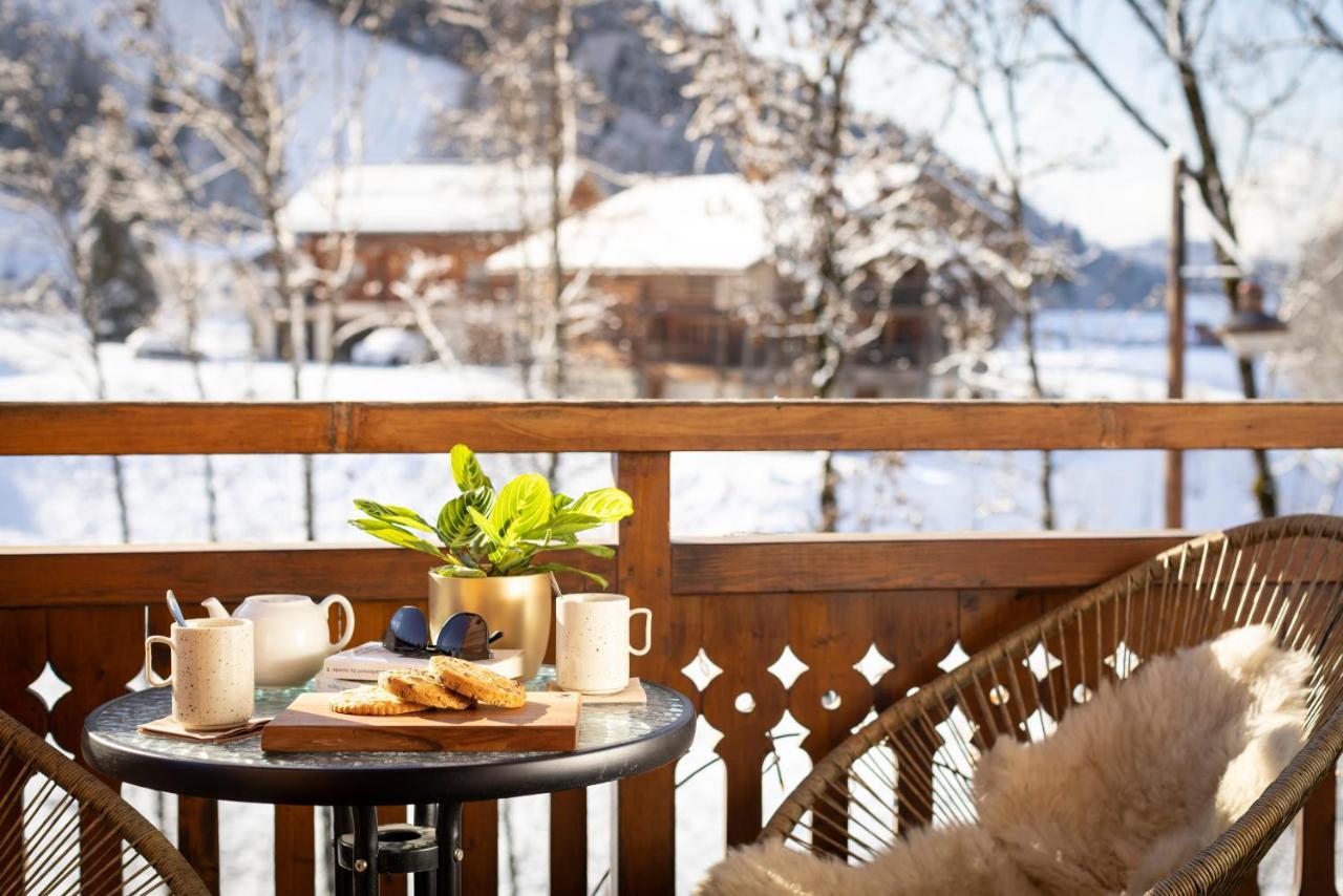 Hotel Et Spa Le Vermont Le Grand-Bornand Dış mekan fotoğraf