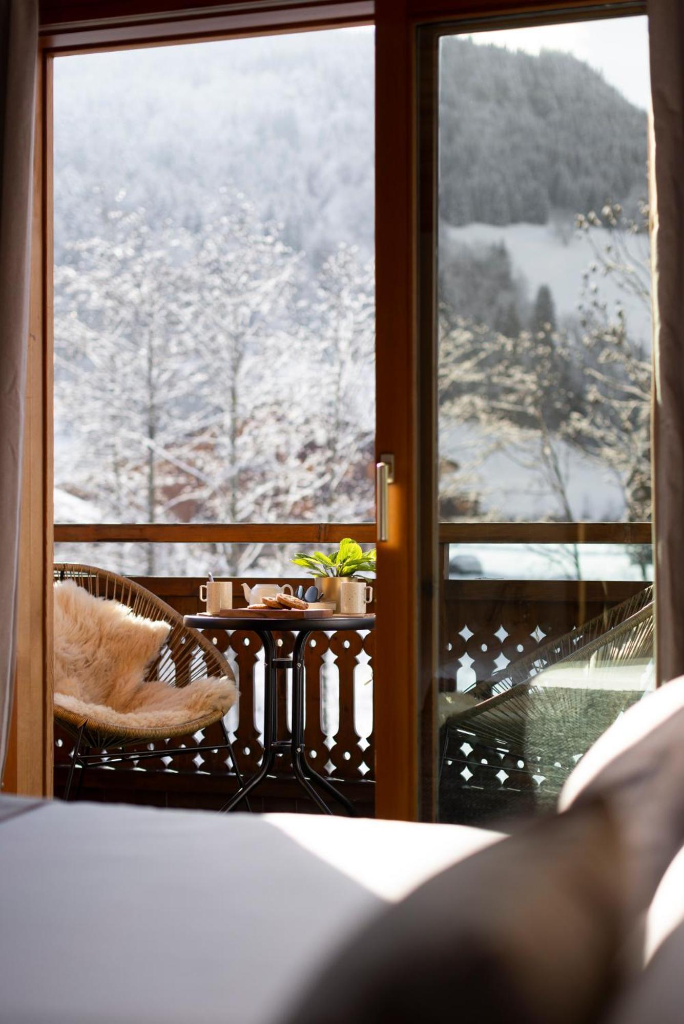 Hotel Et Spa Le Vermont Le Grand-Bornand Dış mekan fotoğraf